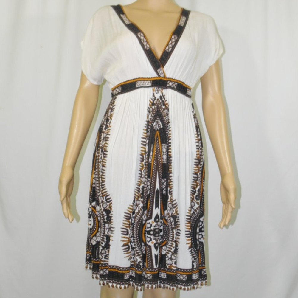 Aqua Blue Sleeveless Dress - Picture 3 of 12